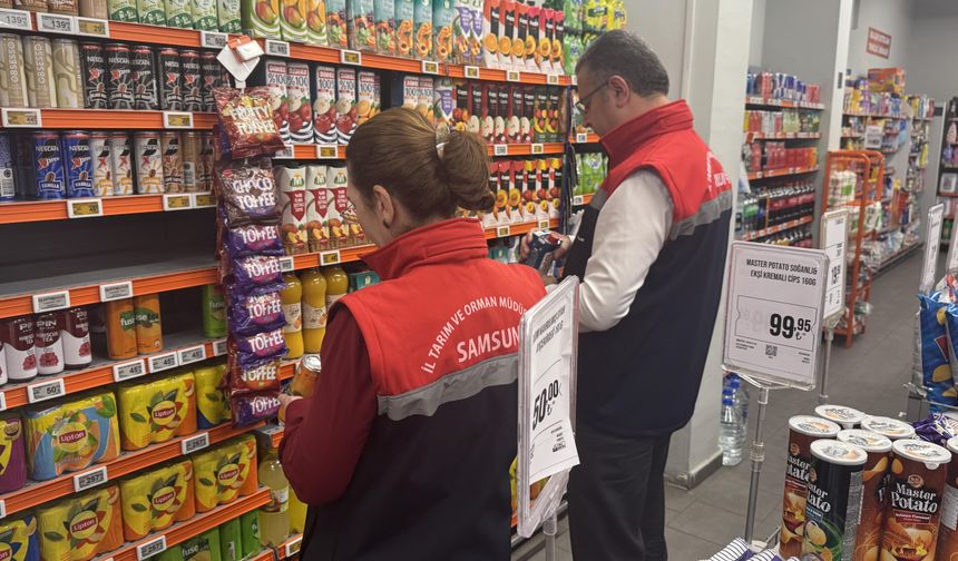 Samsun'da bu yılki gıda denetimlerinde işletmelere 20 milyon lirayı aşkın ceza kesildi