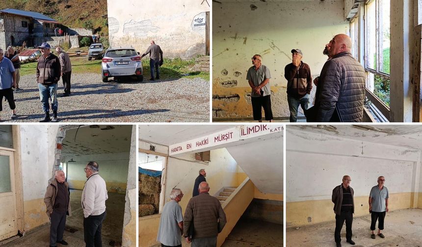 Ulukent Köyü’nde Harabe Haldeki Okul Yeniden Hayat Buluyor