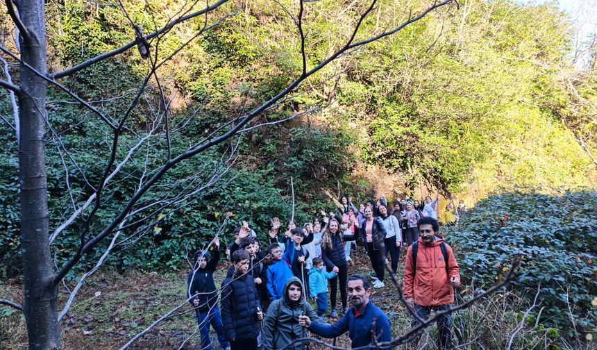 Çocuklar Doğayla Buluştu