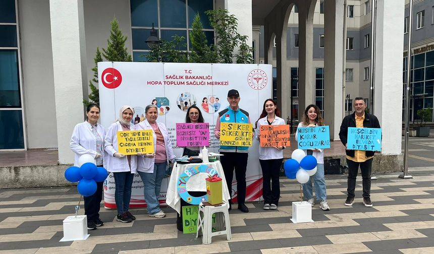 Diyabete Karşı Bilinçlendirme Standı Açıldı