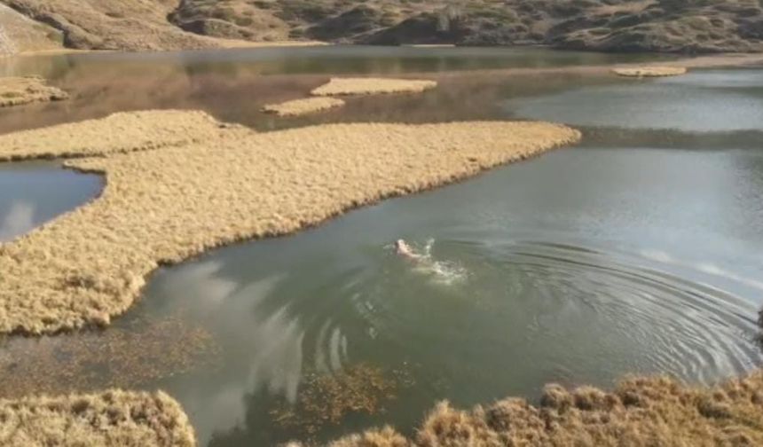 Arsiyan Yaylası’nda Buz Gibi Göl Deneyimi