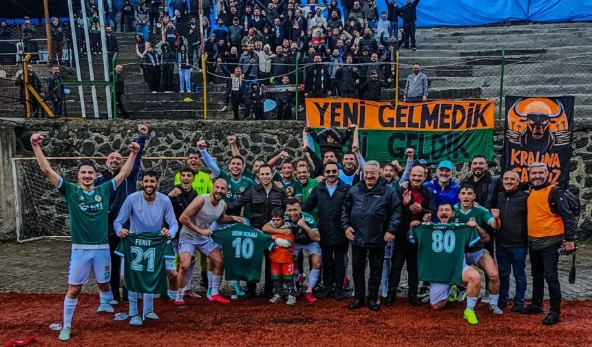 Murgul Belediyespor Zirve İçin Sahada
