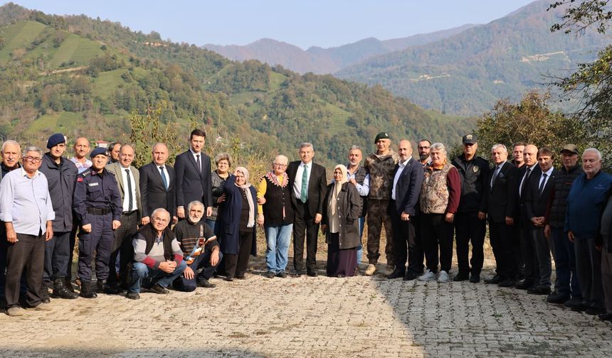 Vali Ergün’den Arhavi Ziyareti