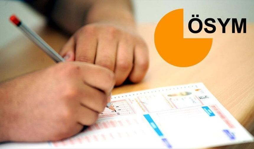 ÖSYM hafta sonu üç sınav düzenleyecek