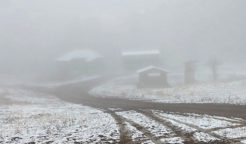 Artvin’e Yılın İlk Karı Düştü