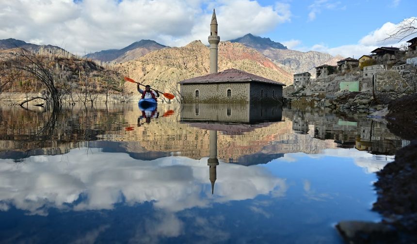 İnce’den Su Altı Cami Ziyareti