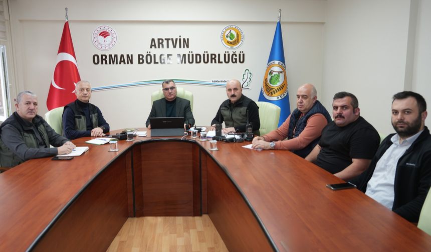 Orman Yangınları İçin Koordinasyon Toplantısı Düzenledi