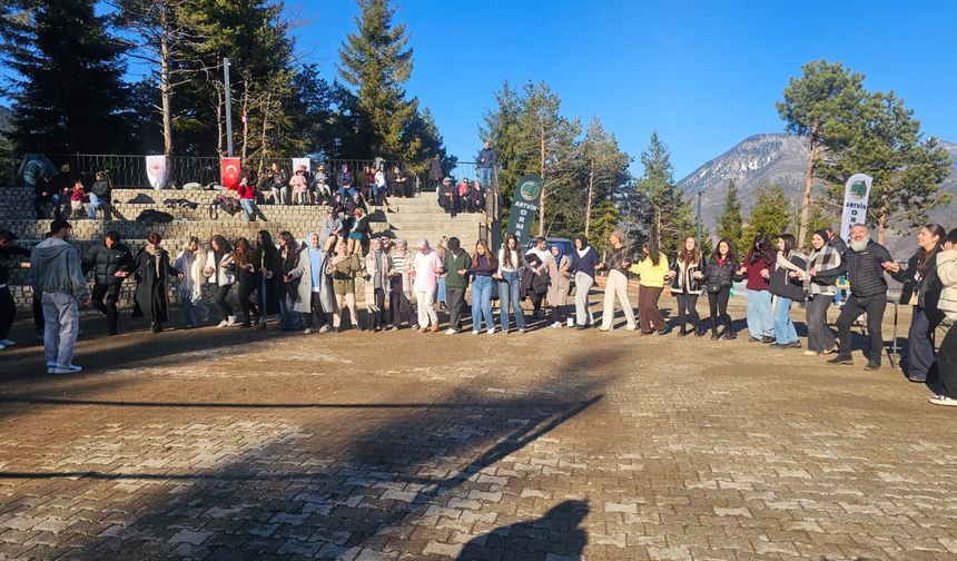 Artvin Millet Ormanı’nda Kış Şenliği