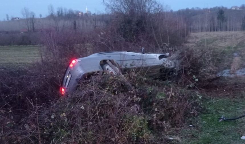 Samsun'da trafik kazasında 3 kişi yaralandı