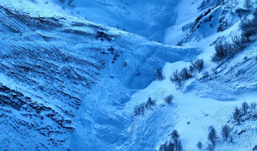 Artvin'de Çığ Bölgesinde Yeni Çığlar Yaşanıyor