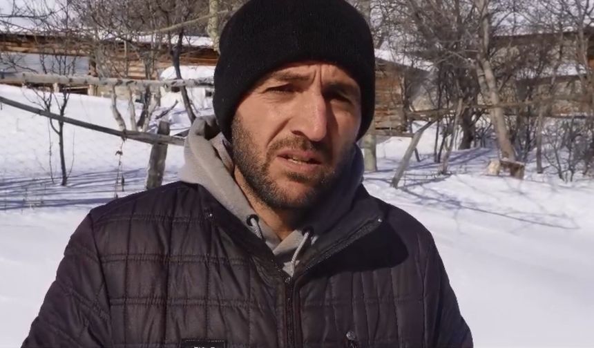Çığ Felaketinden Kurtulan Çoban O Anları Anlattı