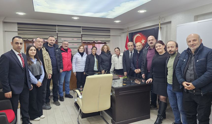 CHP İl Yönetiminden Gazeteciler Günü Ziyareti