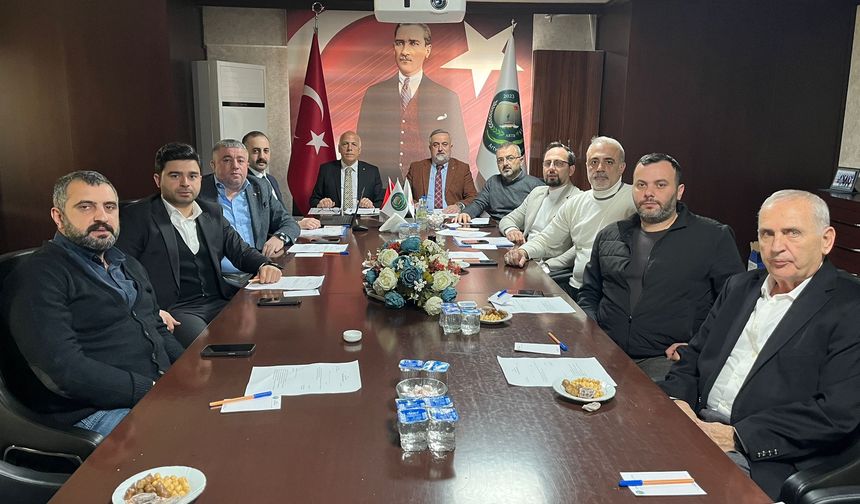 Artvin Ticaret Borsasında Yılın İlk Meclis Toplantısı Gerçekleşti