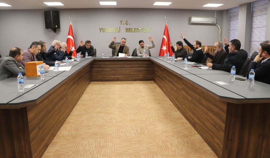 Yusufeli’nde 2026 Yılı İlk Meclis Toplantısı