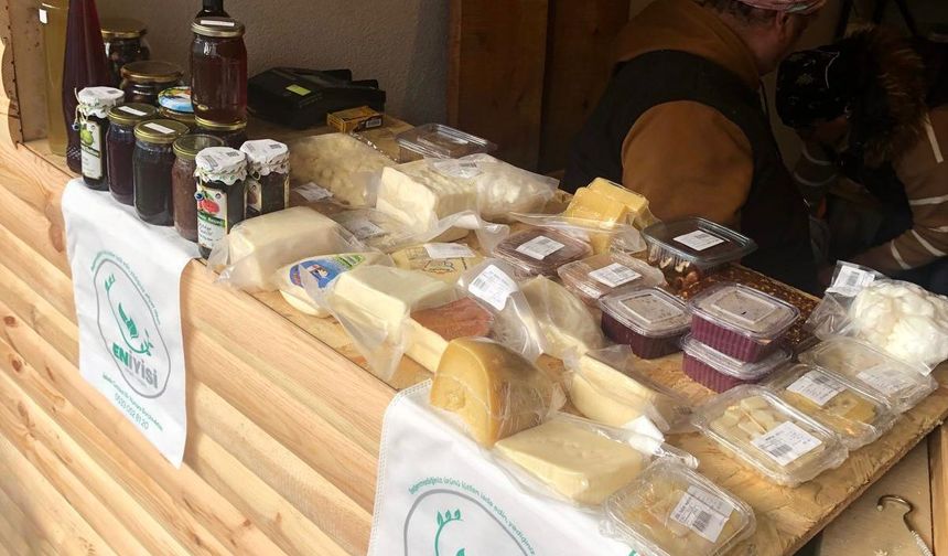 Borçka’nın Doğal Ürünleri Tzanaağne’de