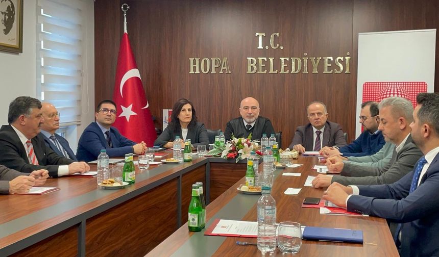TBB Kentsel Hareketlilik ve Ulaşım Komisyonu Hopa’da Toplandı