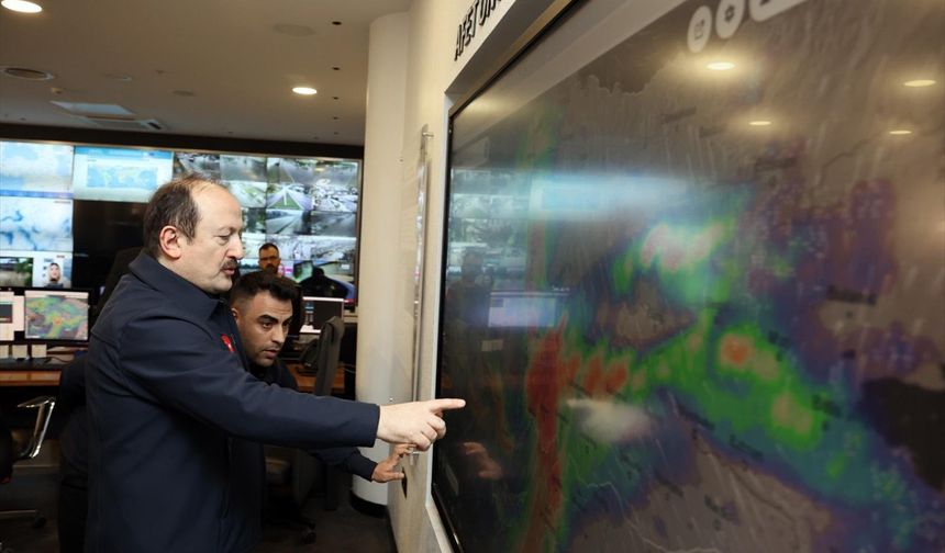 AFAD'dan 'sarı kodlu' meteorolojik uyarı verilen illere ilişkin açıklama