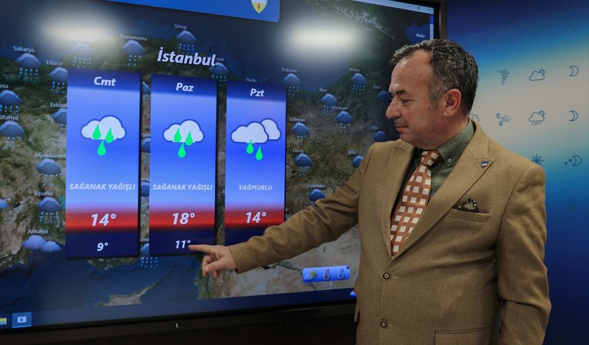 Yağışlı hava hafta sonu da etkisini sürdürecek