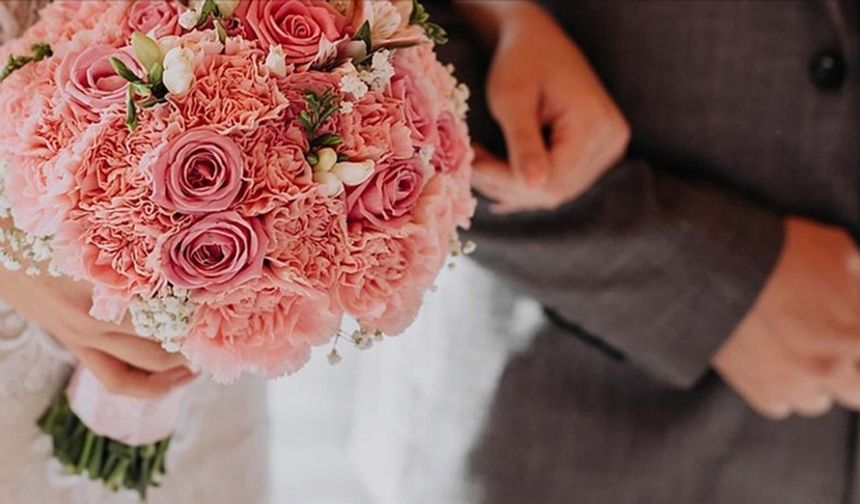 Türkiye'de geçen yıl evlenen çiftlerin sayısı 552 bin 237 oldu