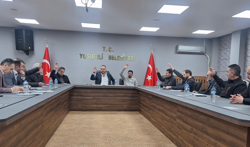 Yusufeli Belediyesi Şubat Ayı Meclis Toplandı
