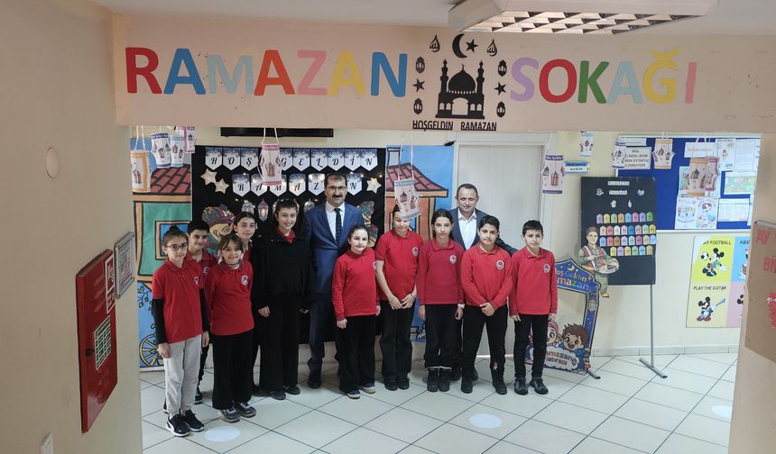 Koridorlar “Ramazan Sokağı”na Dönüştü