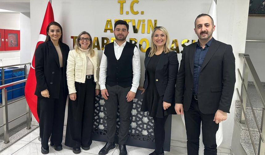 LÖSEV’den Artvin Ticaret Borsası’na Ziyaret