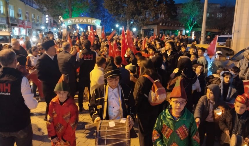 Ramazan, Artvin’de Fener Alayı ile Karşılandı