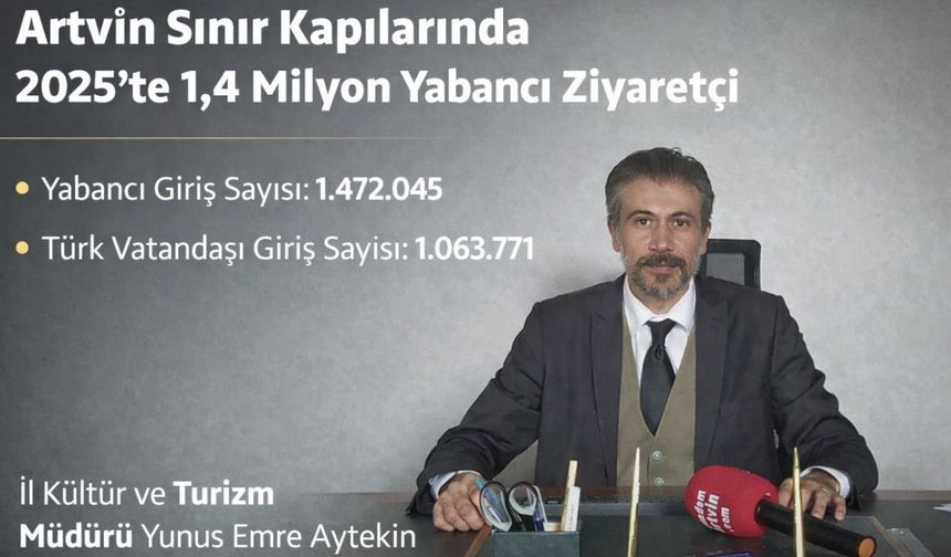 1 Milyon 472 Bin Yabancı Ziyaretçi Girişi