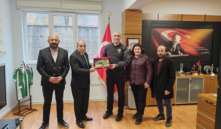 AGC’den Emniyet Müdürü Güneş’e Ziyaret