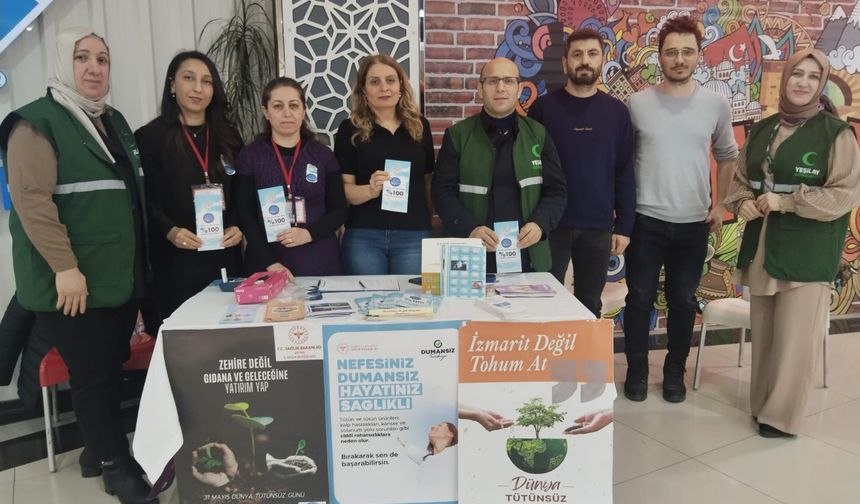 Sigarayı Bırakma Günü’nde Stand Açıldı