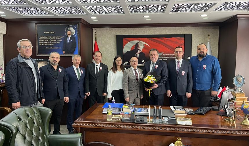 Artvin TSO’da 37. Vergi Haftası Ziyareti