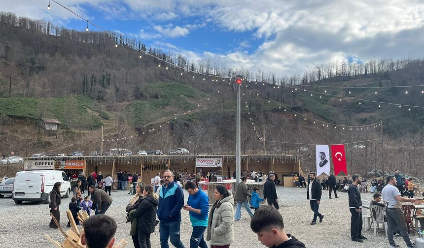 Koyuncular Köyü’nde Kış Şenliği Coşkusu Başladı