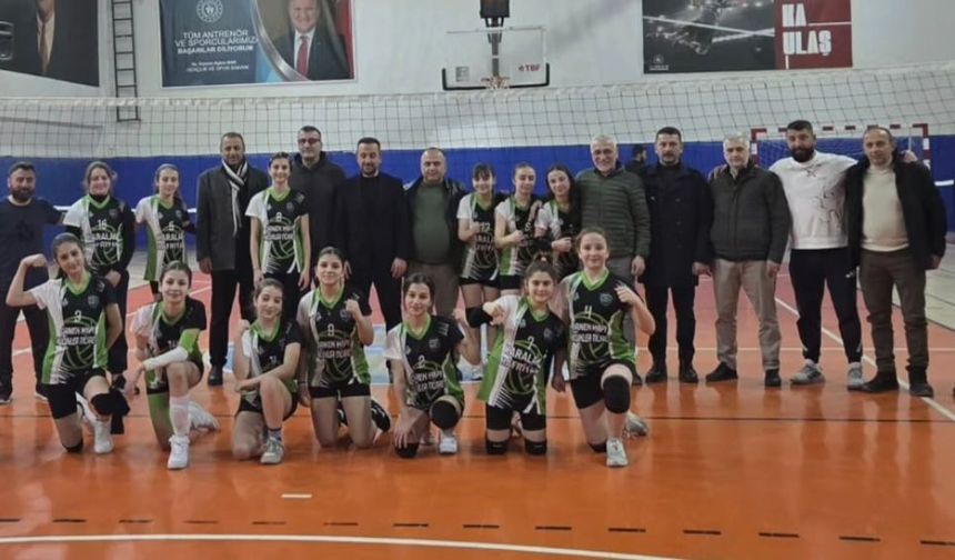 Midi Kızlar’da Borçkaspor’dan Net Galibiyet