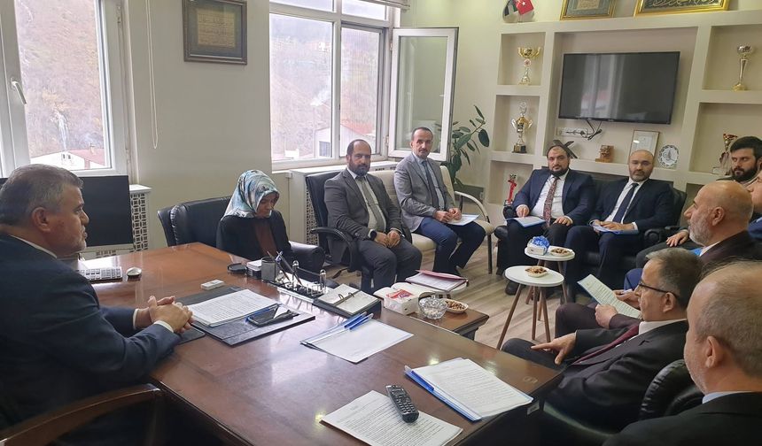 Murgul’da İlçe Müftüleri Toplantısı Yapıldı