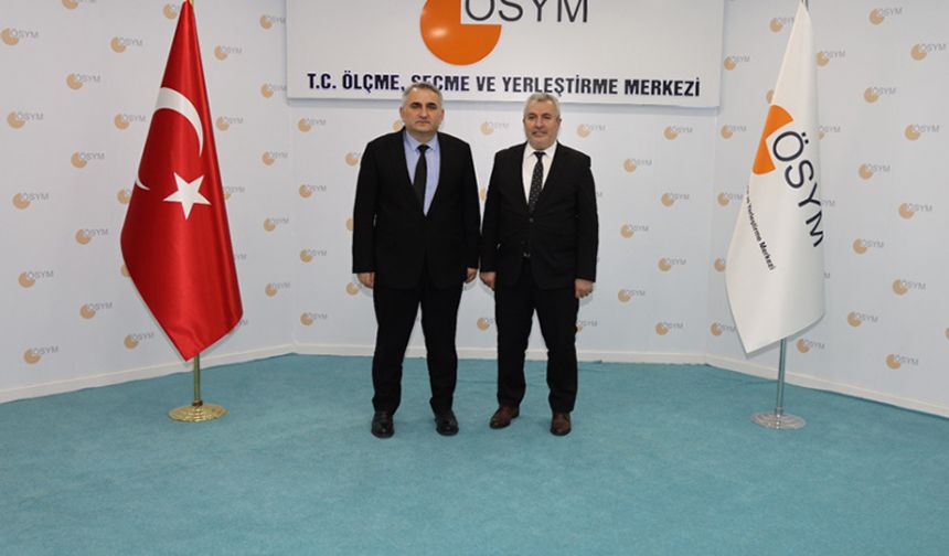 ÖSYM Başkanı Prof. Dr. Ersoy’a Ziyaret