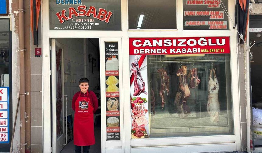 Trabzon'da 'Junior Kasap' ilgi odağı oldu