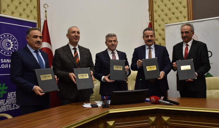 DOKAP Projeleri İçin İmzalar Atıldı