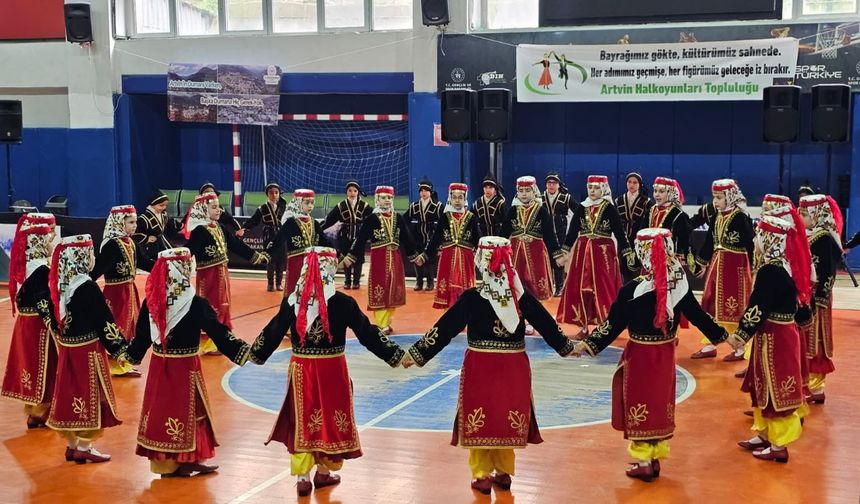 Halk Oyunları İl Birinciliği Gerçekleştirildi