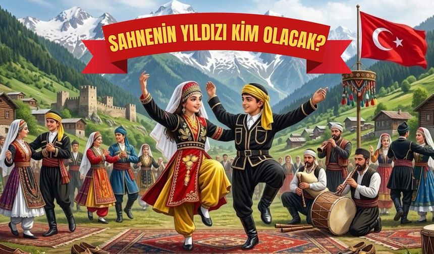 Halk Oyunlarında Coşku Sahneye Taşınıyor