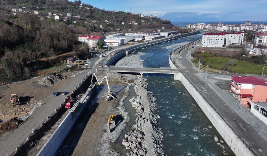 Kabisre Deresindeki Çalışmalar Devam Ediyor