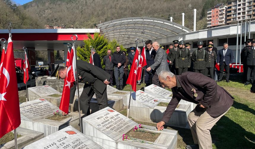 18 Mart’ta Şehitler Borçka’da Anıldı