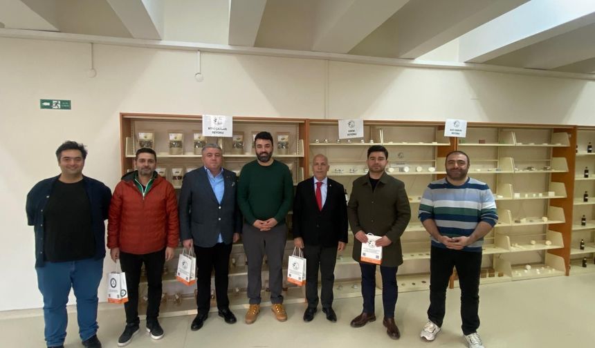 Artvin Ticaret Borsası’ndan TABMER’e Ziyaret