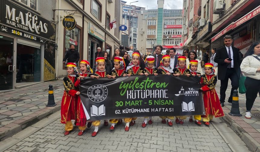 62. Kütüphane Haftası Coşkuyla Kutlandı