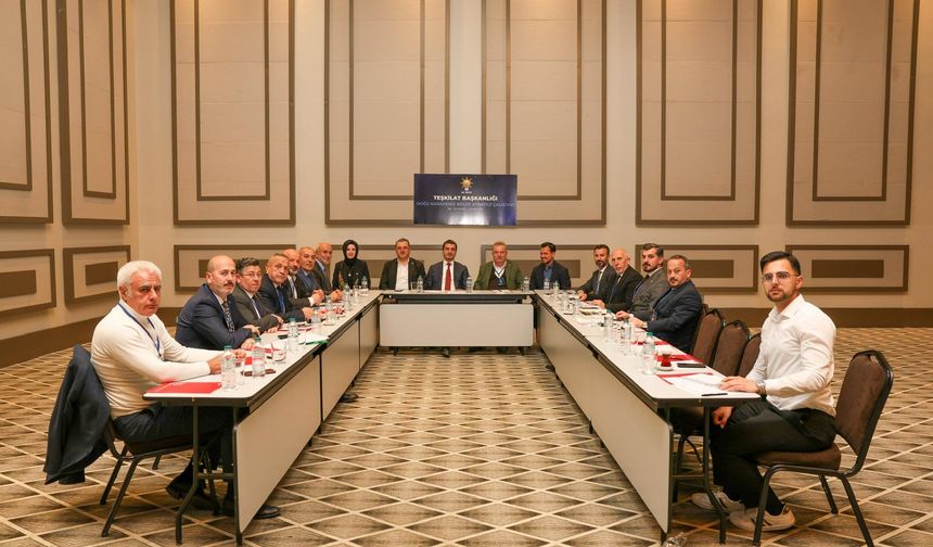 Doğu Karadeniz Strateji Toplantısı Tamamlandı