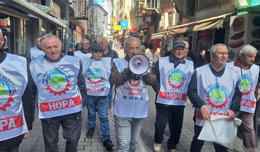 “Emekliler Sefalete ‘Dur’ Diyecek”