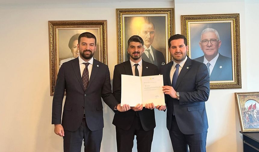 HARUN AZİZAĞAOĞLU MAZBATASINI ALDI