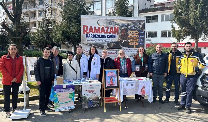 Sağlık Taraması ve Bilgilendirme Çalışması Yapıldı