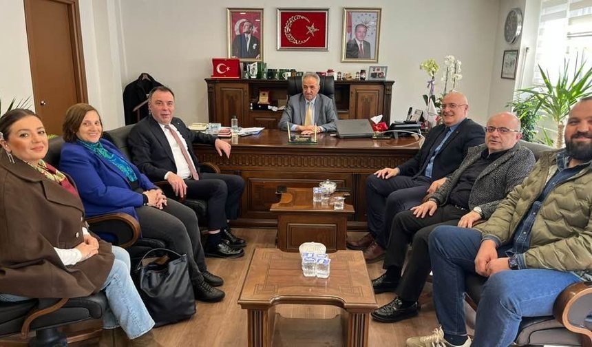 Artvin TSO'dan İl Özel İdaresi Genel Sekreteri Boz'a Ziyaret