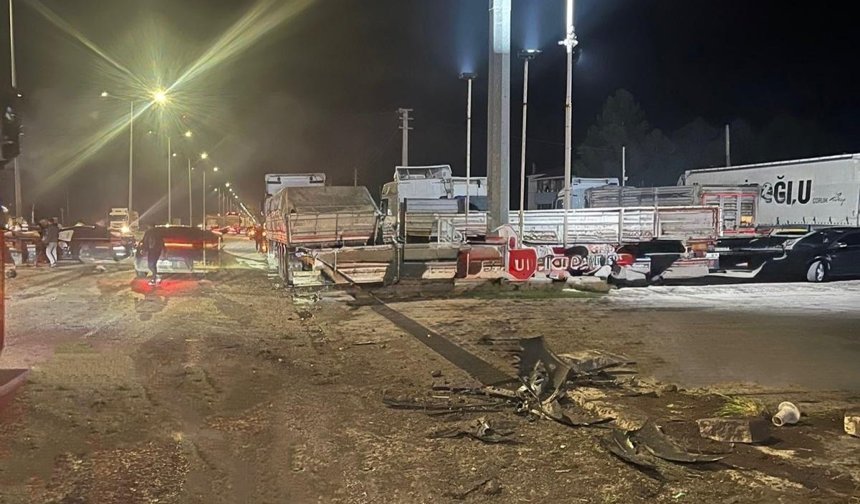 Samsun'da trafik kazasında 1 kişi yaralandı