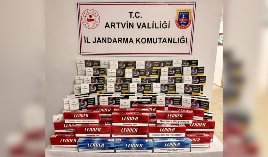 9 Bin 690 Paket Sigara Ele Geçirildi